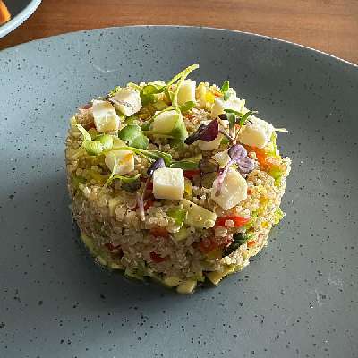 High Protein Quinoa Salad