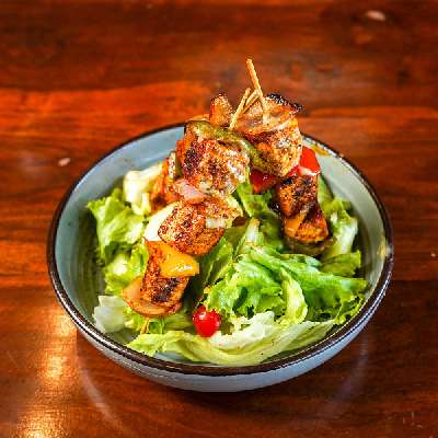 Peri Peri Grilled Cottage Cheese Shashlik