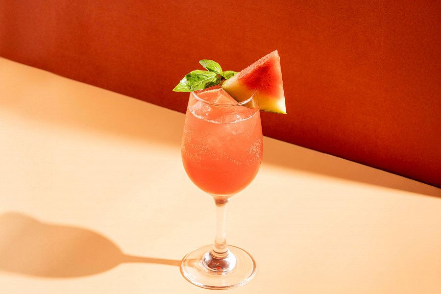 Watermelon Basil Spritzer