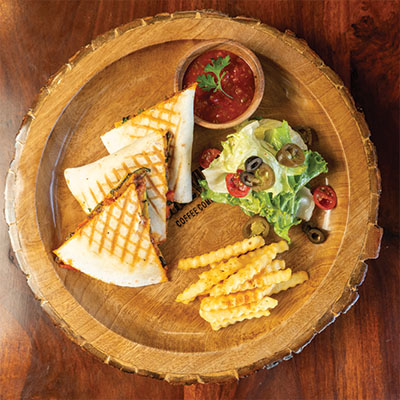 Chipotle Rubbed Chicken Quesadilla
