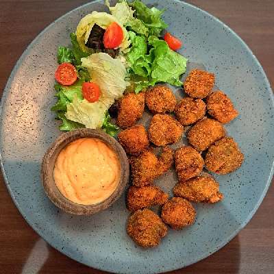 Chicken Basil Popcorn