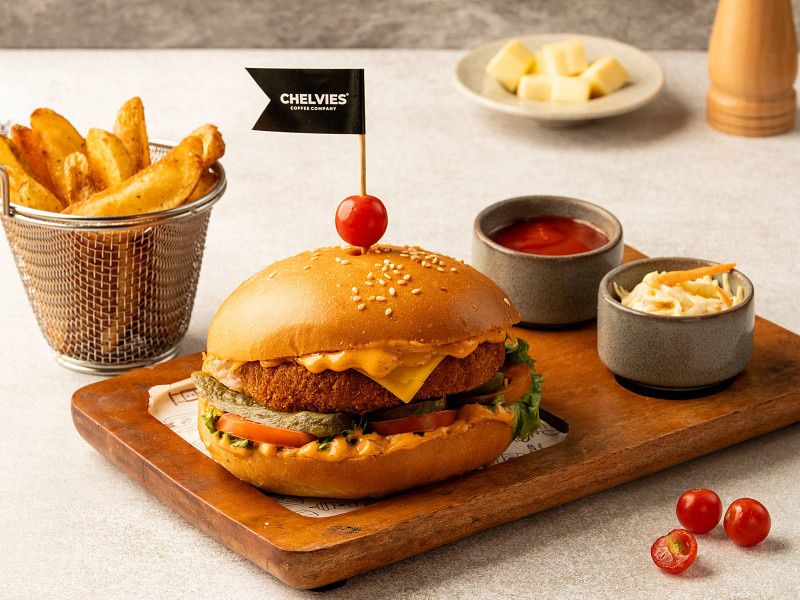 Peri Peri Cheese Burger