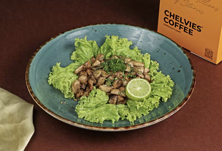Pan-Toasted Sauteed Mushroom