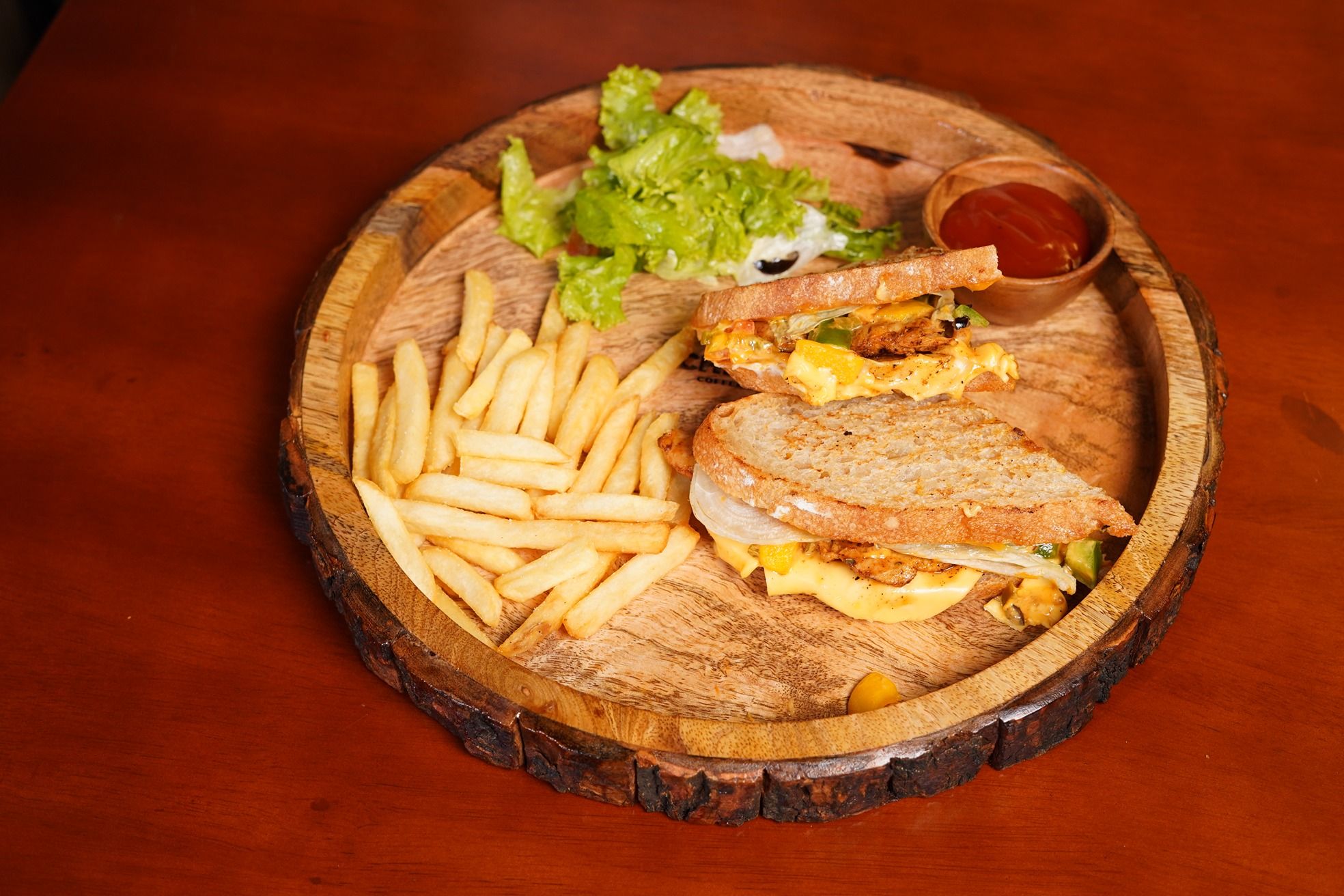 Grilled Chicken Sourdough Sandwich