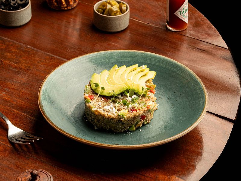 High Protein Quinoa Salad