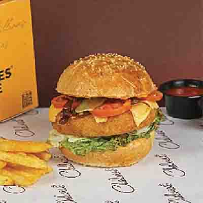 Peri Peri Cheese Burger