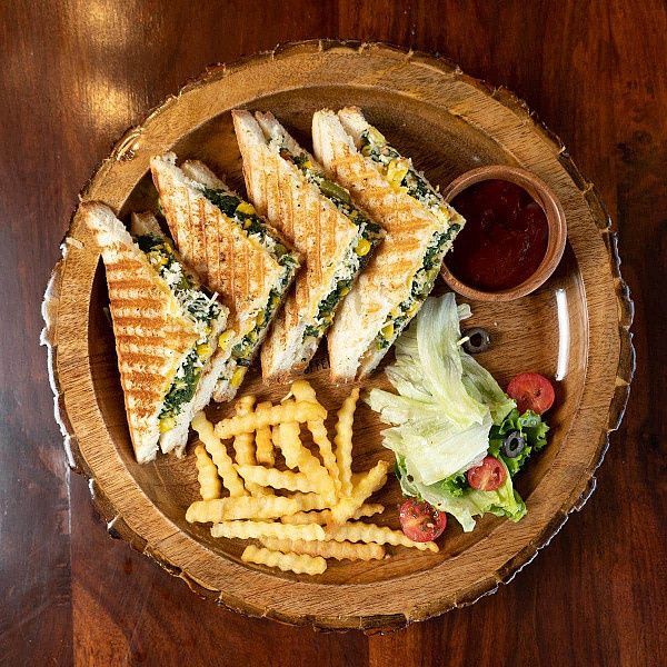 Corn & Cheese Sandwich