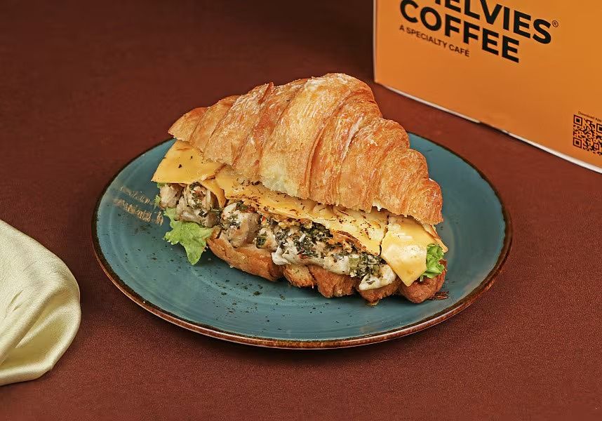 Grilled Chicken Chimichurri Croissant Sandwich