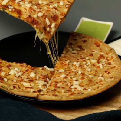 Green Chilli Paratha