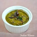Plain Bati (2 Pcs) With Garlic And Mint Chuteny