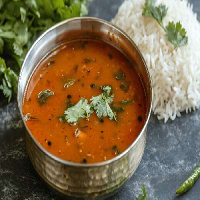 Rasam Annam (Tomato Rasam Rice)