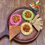 Homemade Hummus On Toast