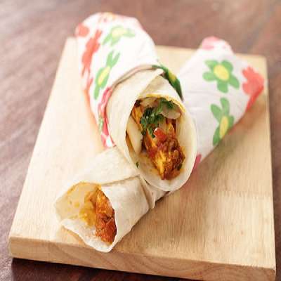 Paneer Chapati Roll