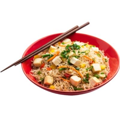 Paneer fried rice Half