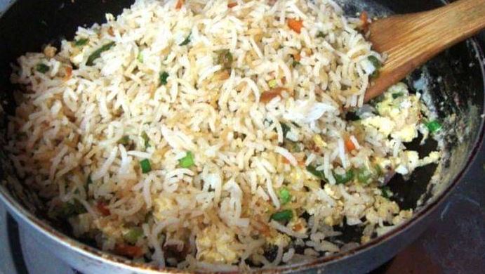 Egg fried rice Half