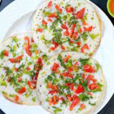 Onion Tomato Uttapam