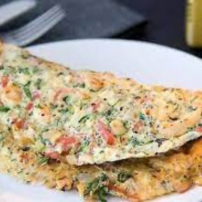 Fat Free Chicken Omelette