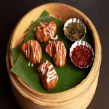 Fried Chicken & Cheese Momos