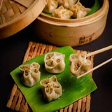 Chicken & Scallion Momos