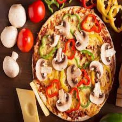 Cheese & Mushroom Pizza