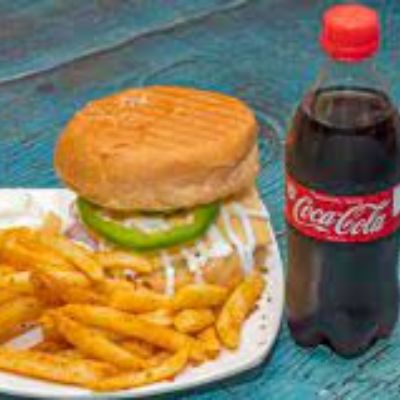 Veg Double with cold drink