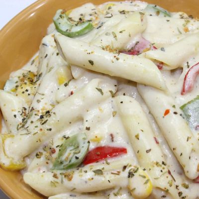 White Chees Pasta