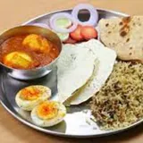 Egg Curry Thali