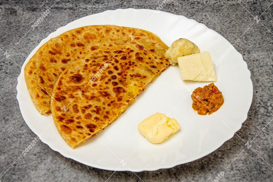Aloo Cheese Paratha.