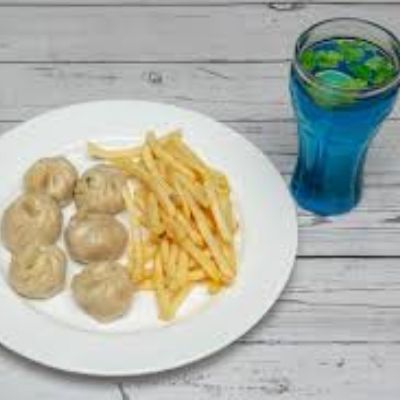 Paneer Momos steam