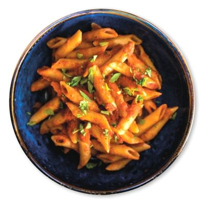 pasta with mix sauce