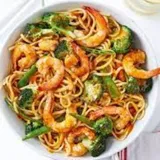 Prawns Hot Beans Noodles